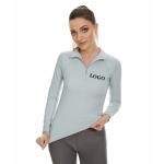 Half Zipper Quick Dry Equestrian Long Sleeve Shirt Horse Riding Show Base Layer