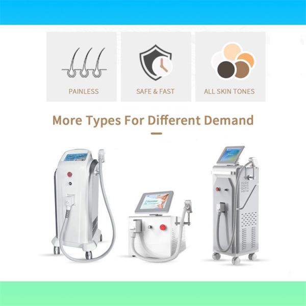 Buy cheap Triple Wave 808nm Laser Hair Removal Machine OEM / ODM Soprano Ice Laser Machine from wholesalers
