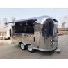 Buy cheap Luxury Airstream Mobile Food Trailer Multifunctional Street Food Truck Trailer from wholesalers