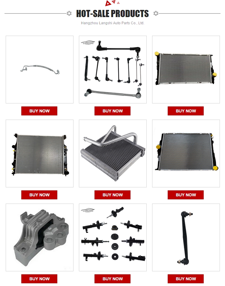 4F0121251L Auto Spare Parts for Audi A6 2004-2011 Aluminum Brazed Radiator Water Tank
