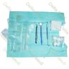 Buy cheap Sterile Oral Examination Kit With Utility Drape Gloves Bib Forceps Prob Mouth Speculum from wholesalers