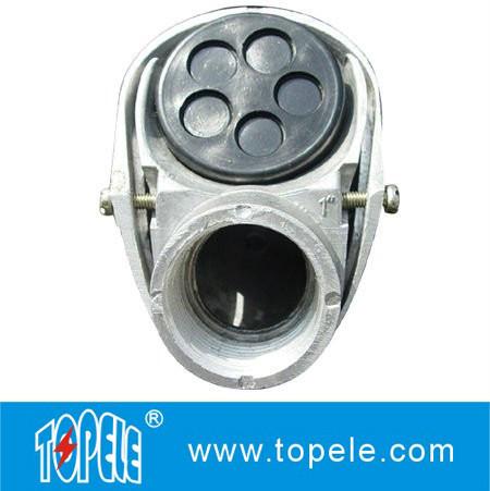 Buy cheap 0.5 Inch - 4 Inch EMT Conduit Fittings Clamp Service Entrance Caps from wholesalers