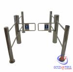 Full Automatic Bi-directional Swing Barrier Gate Security For Supermarket 120 -