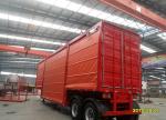 2/3 Box Van Truck/Lorry/Trailer/Curtainsider/Side Curtain Slide Semi Trailers