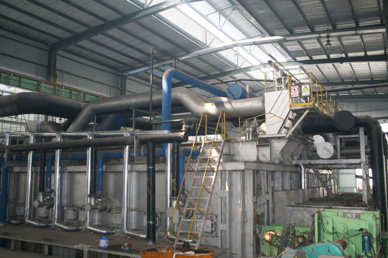 Steel Bar Rolling Mill Reheating Furnace , Steel Billet Heating Furnace