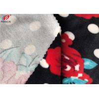 Buy cheap Super Soft Polyester Microfiber Spandex Velvet Fabric / Minky Plush Fabric product