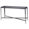 Buy cheap Stainless Steel Console Table Iron Tempered Glass Long Narrow Console Table from wholesalers