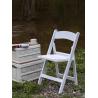 Buy cheap Outdoor Padded White Plastic Resin Folding Chairs For Event Picnic from wholesalers