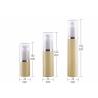 Buy cheap PP Fresh Color Airless Cosmetic Bottles ISO9001 50ml 80ml Screen Printing from wholesalers