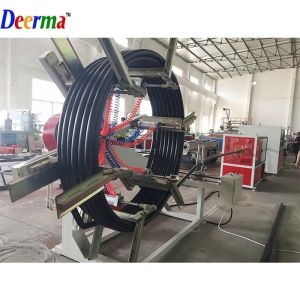 Buy cheap 160mm - 250mm HDPE Pipe Machine 80kw HDPE Pipe Manufacturing Machine from wholesalers