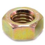 Class 4 6 8 Zinc Yellow Plated Din934 Hex Nut / M6 Hexagon Nut