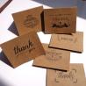 Buy cheap Finer Packaging Custom Card Printing Kraft Paper Materials Gifts Cards from wholesalers