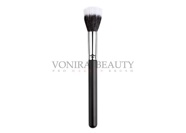 Buy cheap Finishing Duo Fiber Foundation Makeup Brushes , Buffing Synthetic Makeup Brushes from wholesalers