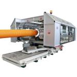 Plastic Double Wall Corrugated Tube Extrusion Line