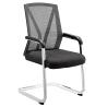 Buy cheap Fireproof Nice Office Meeting Chairs For Secretary Metal Foot Long Using Life from wholesalers
