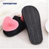 Buy cheap Ladies Open Heel Plush Furry Bedroom Slippers from wholesalers