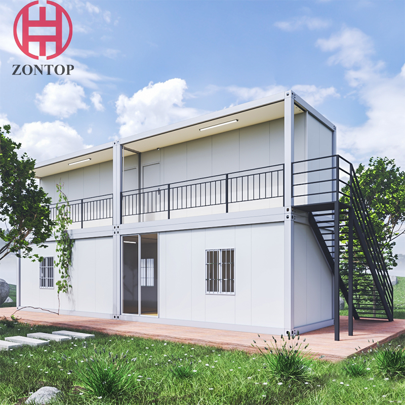 Zontop High Quality Modular Real Estate Prefabricated Buildings Prefab Container Homes Houses
