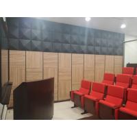Buy cheap Auditorium Linear Timber Grooved Acoustic Panels Sound Absorption Building product