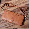 Buy cheap PU Leather Phone Case Wallet Stand Card Holder For IPhone14 15 16 Pro Max from wholesalers