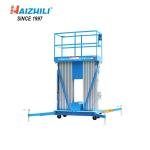 Aluminum lifter equipment 250kg 8m high rise window cleaning lift platform