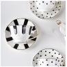Buy cheap Europe Design Ceramic Porcelain Tea Cup And Saucer Set 180ml Gold Line Gold Rim Mug Spoon from wholesalers
