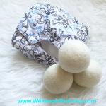 7cm 7.5cm 9 cm 100% wool dryer ball