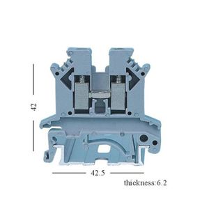 Buy cheap UK2.5B UK Series DIN Rail Screw Clamp Terminal Blocks from wholesalers