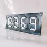 Buy cheap Magnetic Flip Gas Station Fuel Price Display Black Background Red Letters from wholesalers
