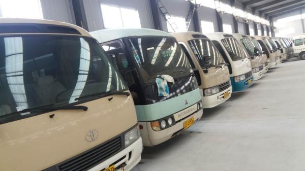 Buy cheap Toyota 1HZ / 15B 16B Used Coaster Bus , Passenger Mini Old Coaster Bus from wholesalers