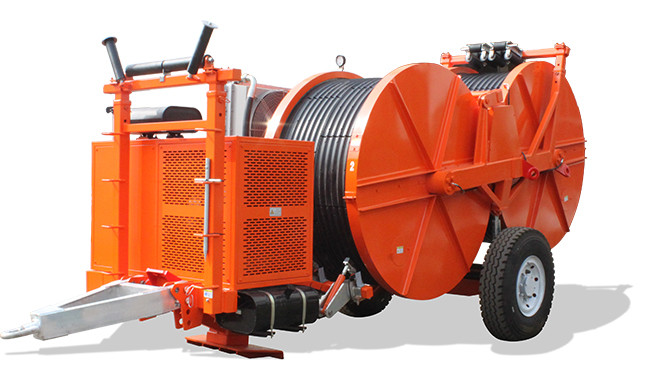 2x80kN / 1x160kN Hydraulic Tension Stringing Equipment Groove Number 2x6