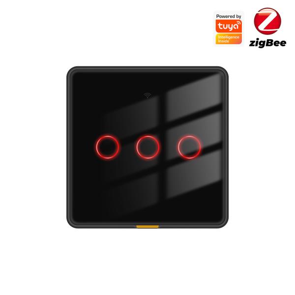 Tuya Zigbee Smart Light Switch – No Neutral Wire, No Capacitor Needed, 100-250V,