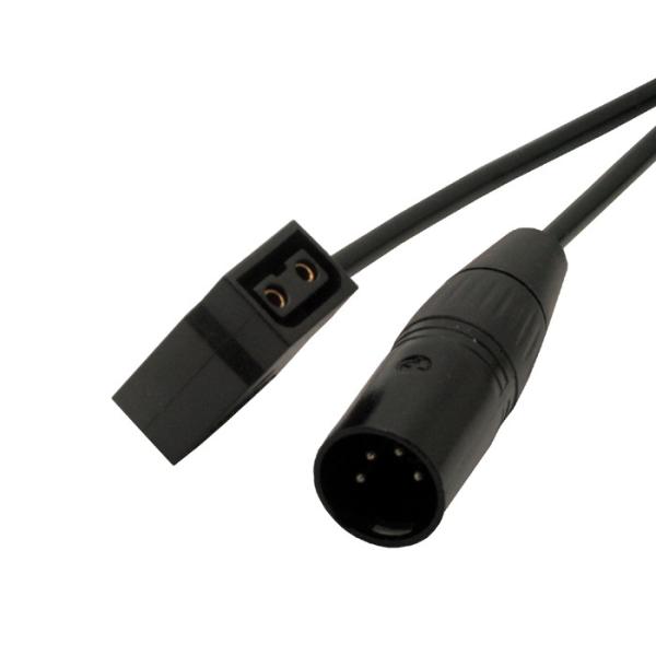 Buy cheap 4 Pin Male XLR Connector Cable To 2 Pin D-Tap Male Cable With 1M Cable from wholesalers