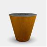 Buy cheap Firewood Burning Corten Steel Outdoor Stove Top Grill For Garden Camping from wholesalers