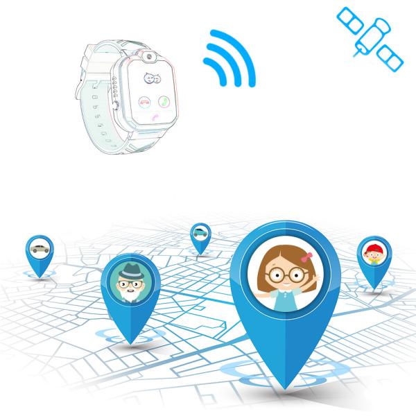 Buy cheap 2G Real Time Personal Gps Tracker , Kids GPS Tracker Watch 400Mah Battery Capacity from wholesalers