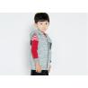 Buy cheap 100% Cotton Boys Baseball Jacket , Zippered Boys Sleeveless Hoodie With Two Pocket from wholesalers