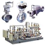 Pressure / Flow Control Skid KOSO 710E/720E Butterfly Valve And 6500RA Pneumatic