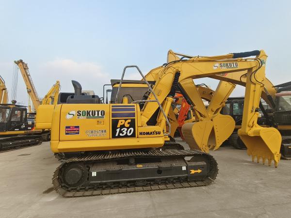 Buy cheap Used Japan Original 13ton Komatsu PC130 pc130-7 Crawler Excavator For Sale from wholesalers