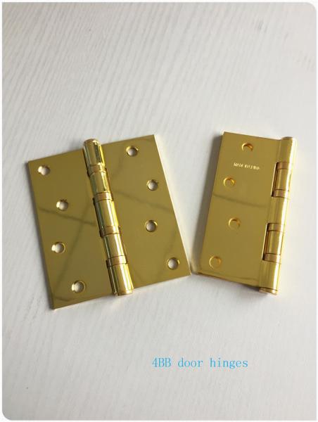 Buy cheap Steel Ring 4" 5" Ball Bearing Butt Hinge Heavy Duty Auto Closing Anti Rust from wholesalers