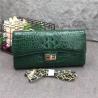 Buy cheap Exotic Alligator Skin Female Small Clutch Purse Authentic Real Crocodile Leather Women Flap Bag Lady Cross Shoulder Bag from wholesalers