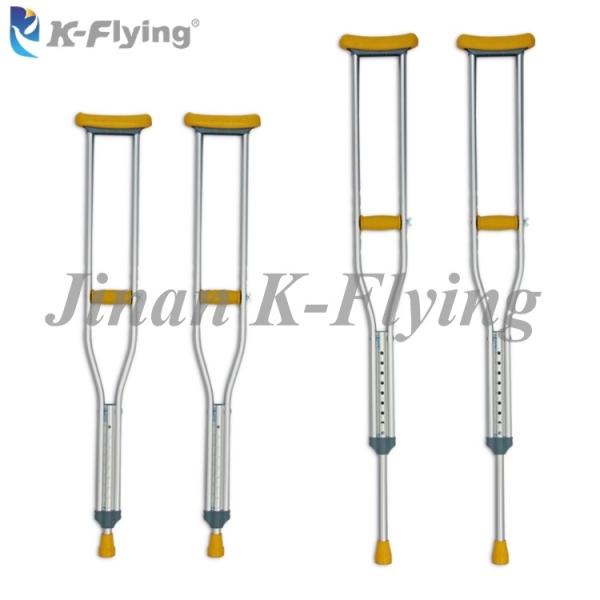 Buy cheap Aluminum Portable Medical Rehabilitation Equipment Disabled Adult Crutch 100kg from wholesalers