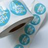 Buy cheap Rolled Bottle Label Sticker Printing Custom Vinyl Adhesive Label from wholesalers