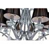 Buy cheap Modern Kichler chandelier with Black White Lampshade (WH-Mi-52) from wholesalers
