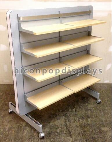 Buy cheap Store Retail Gondola Shelving Clothing Retail Merchandise Displays Double Sided from wholesalers