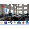 Buy cheap Cross Arm 25 ft Galvanized Steel Pole 10m 12m 15m 69 KV Steel Power Pole from wholesalers