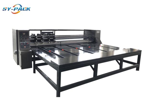 Buy cheap CE ISO Rotary Creaser Slotter Machine 60PCS/Min Carton Box Manufacturing Machine from wholesalers
