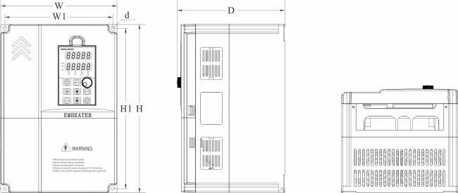 3 Phase 18.5KW Synchronous Inverters 380V 400Hz Spindle Motor Inverter