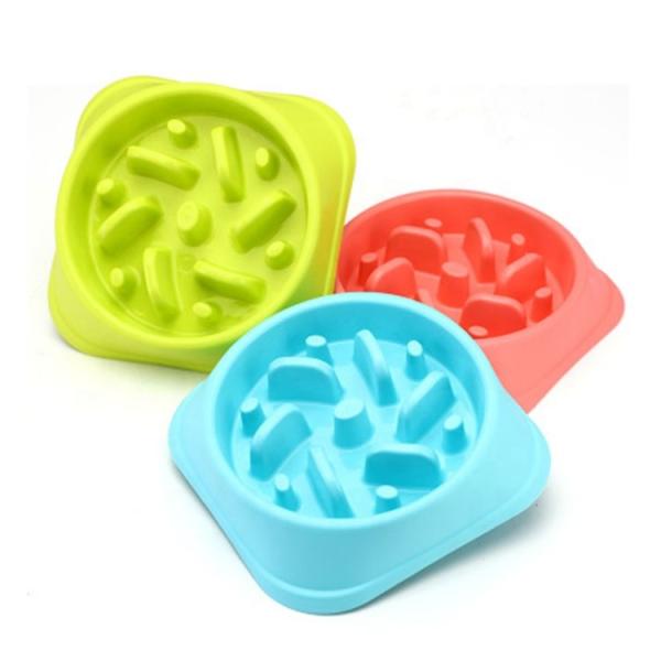 Buy cheap Non Skid Slow Feeder Dog Bowl , Slow Eating Cat Bowl Anti - Tumble Size 20 * 4.7cm from wholesalers