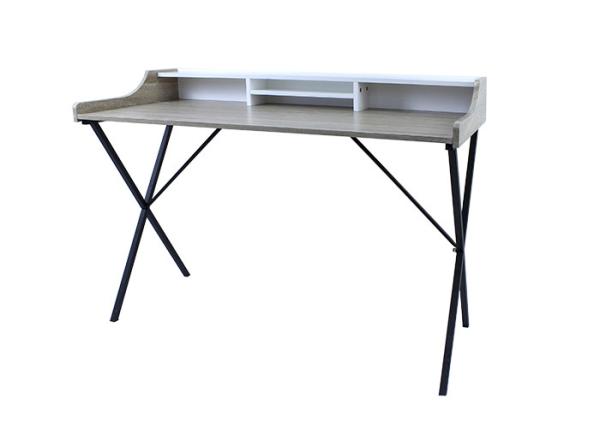 Buy cheap Wood Grain 90cm High 40KG Bamboo Writing Desk from wholesalers