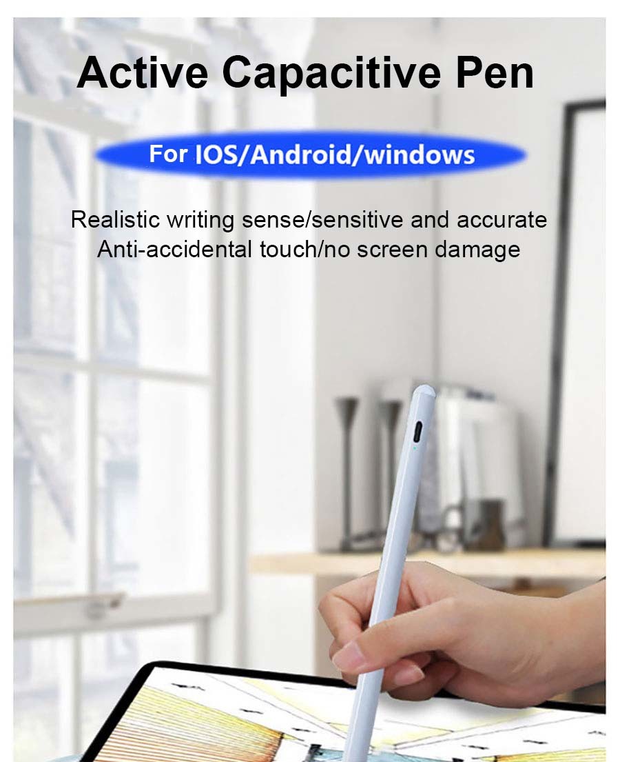 OEM Digital Stylus Active Capacitive Pen For Windows 10 Android