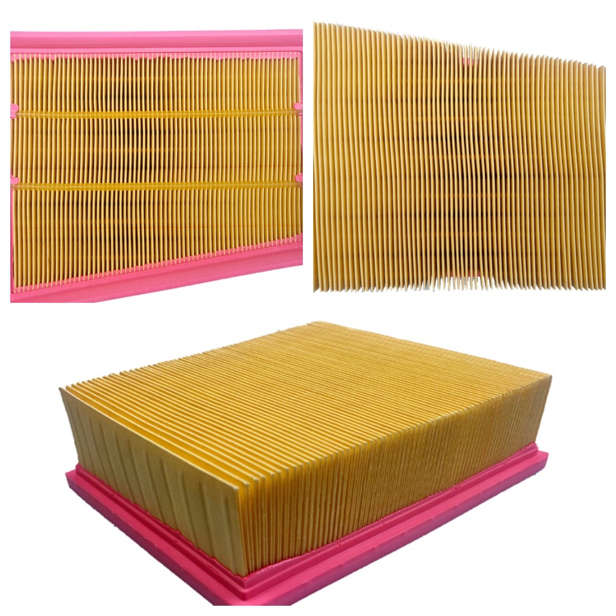 PP Injection Non Woven Fabric Automobile Air Filter 165468296R 16546-8296R For Re-nault Truck
